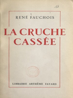cover image of La cruche cassée